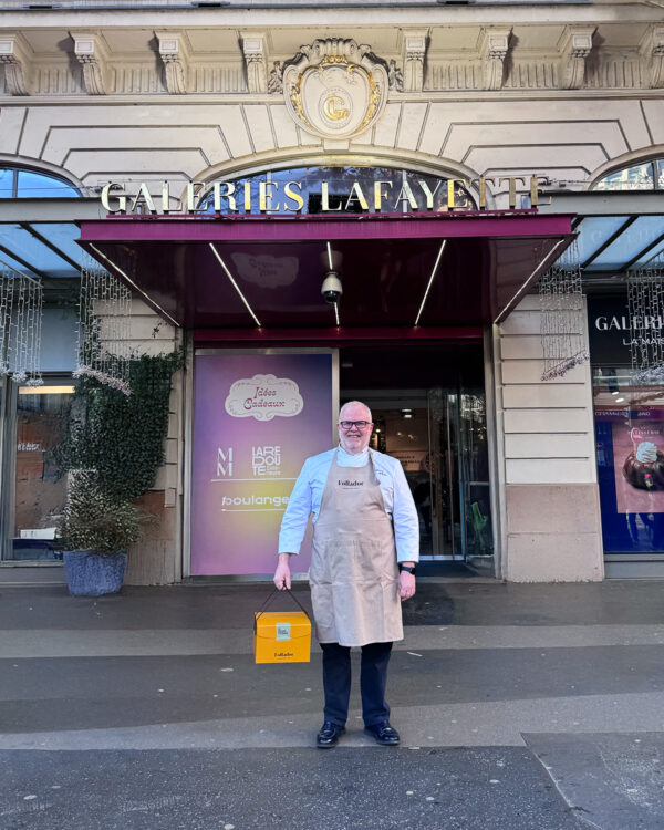 Natale 2024. I lievitati di Forno Follador per la prima volta alle Galeries Lafayette di Parigi